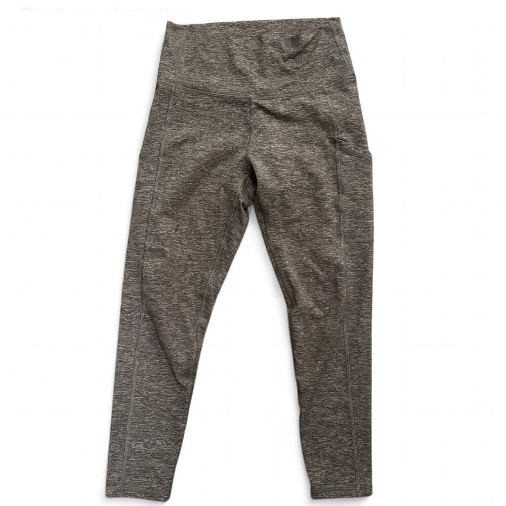Offline by Aerie Pebble Heather Brown Hi-Rise Leggings Size M - Short